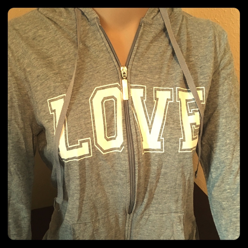 Zip up hoodie